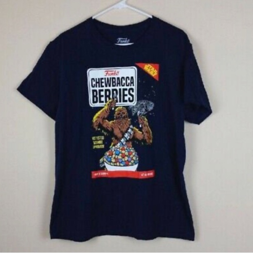 Funko Size XL Chewbacca Berries Tshirt. No rips or stains.